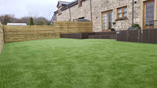 Lush Artificial Lawn