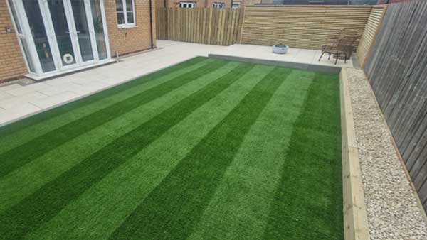 Natural-Look Lawn