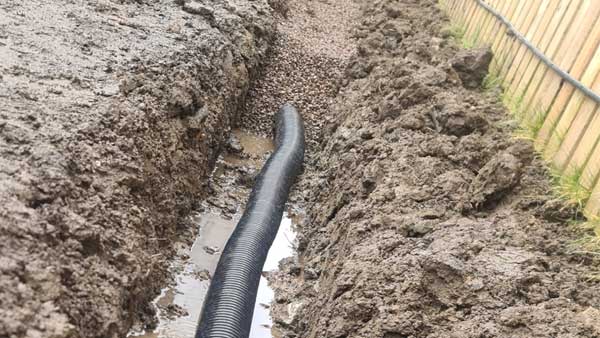 Channel Drain Detail