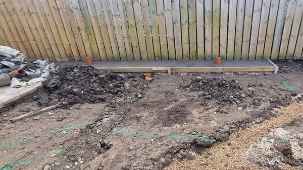 French Drain Installation