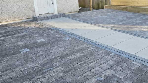 Modern Driveway Finish