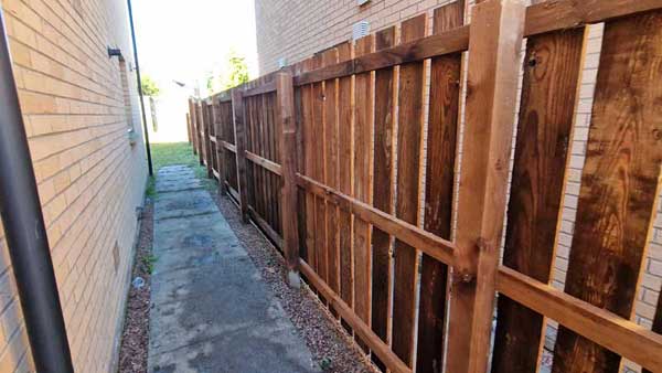 Custom Timber Fence