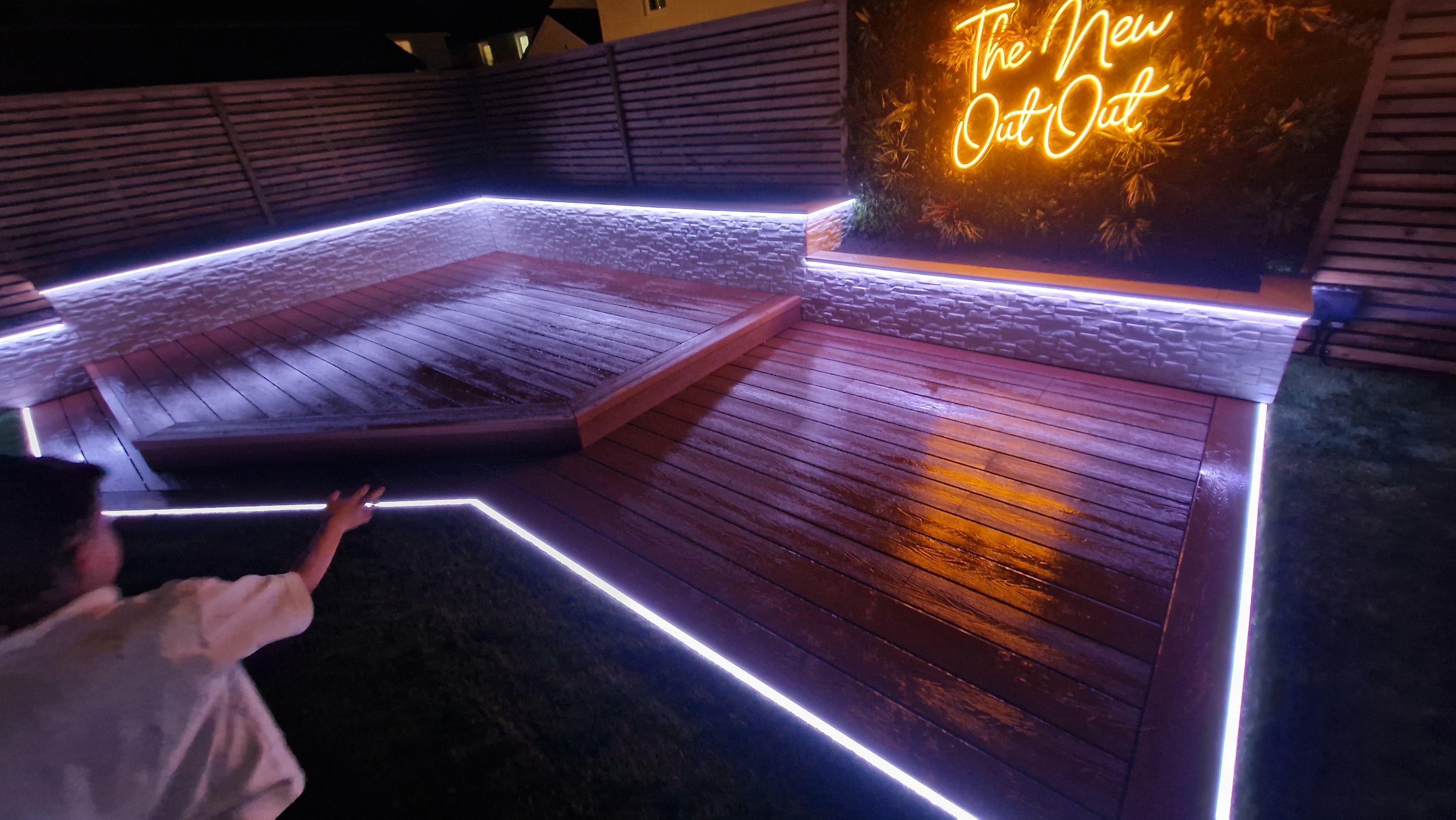 Decking Light Feature