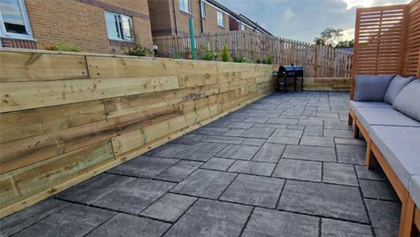 Driveway in Tobermore Paving