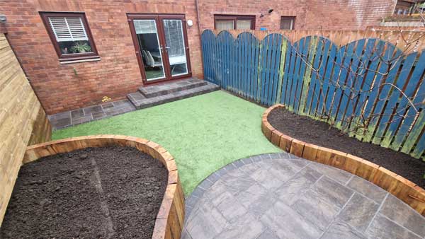 Wall with Modern Cladding